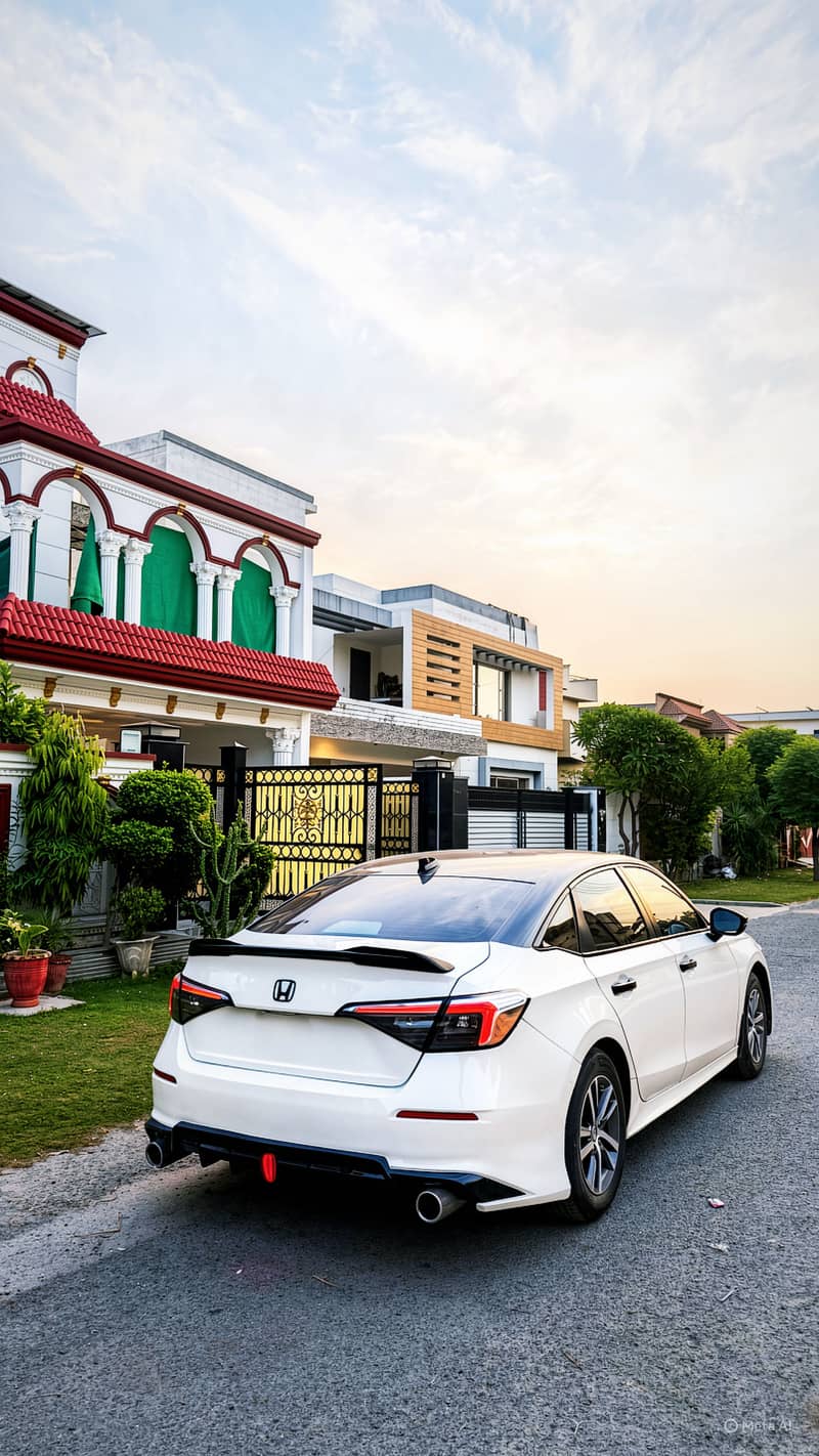 Civic 11 Gen diffuser bumper 1