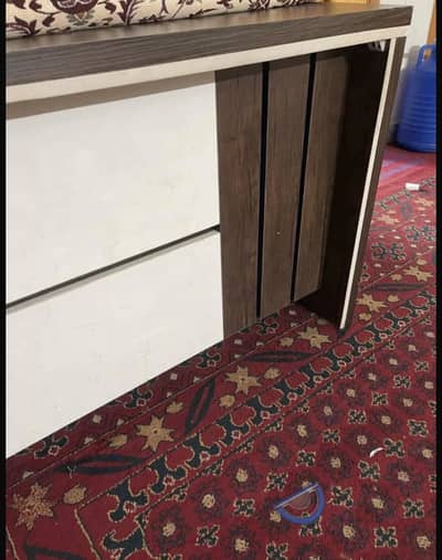 Office Big Size Table Little Rough Condition Urgent Sale