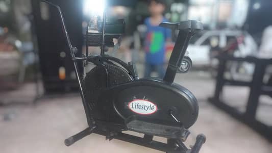 Elliptical cycle exercise cycling machine cross trainer spin bike gym