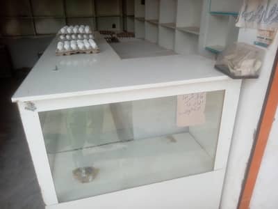 shop counter or fitting new condition