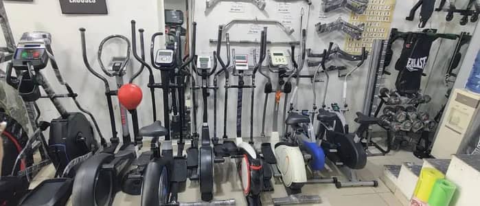 elliptical cross trainer magnetic cycle exercise cycling machine bike