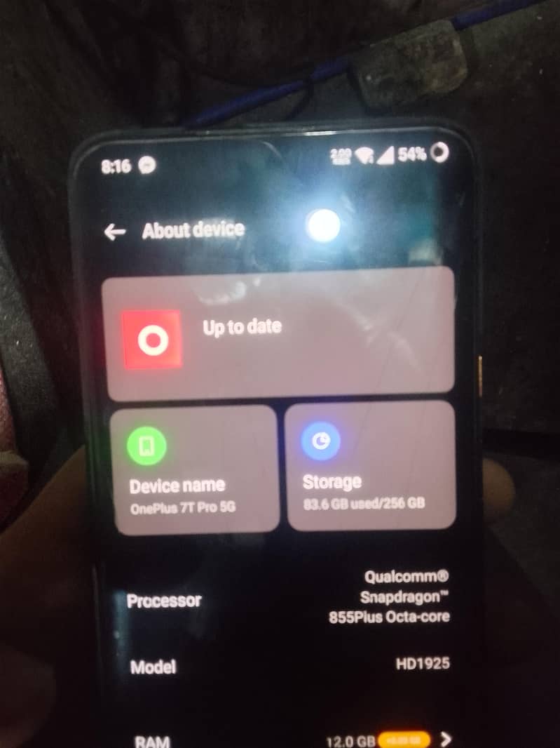 one plus 7t pro 4
