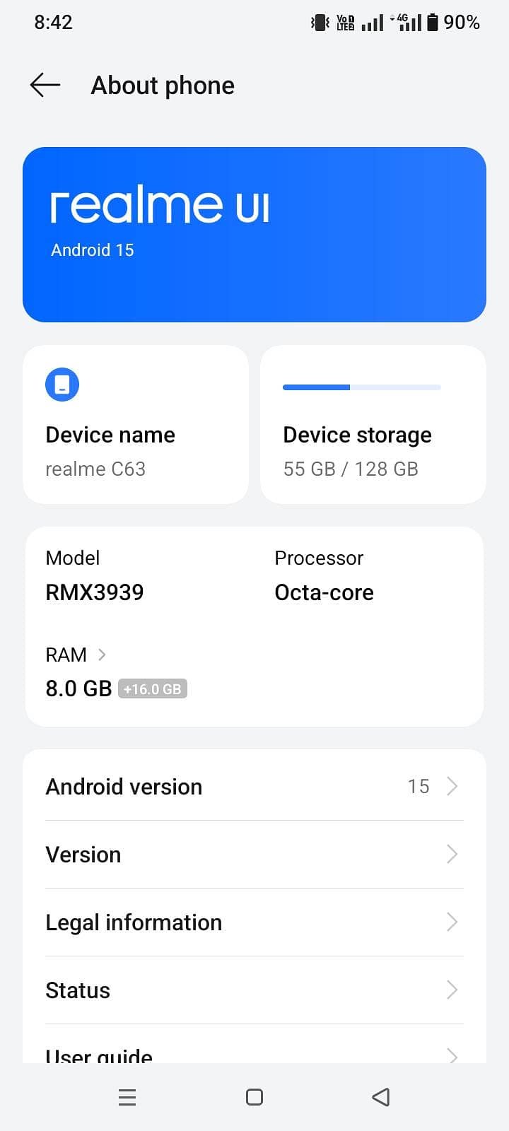 Realme C63 3