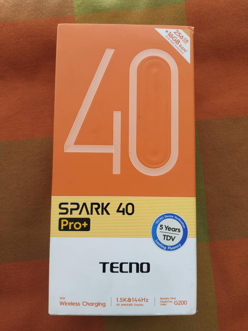 Tecno Spark 40 Pro Plus 0