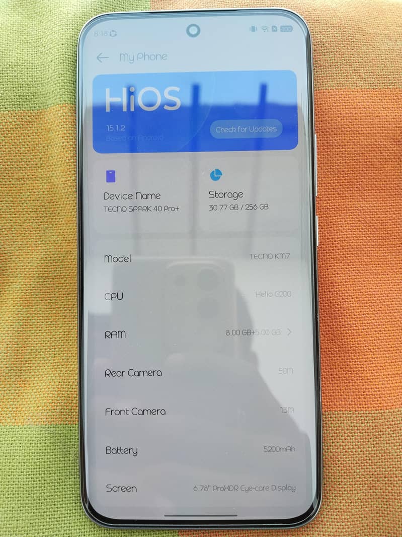 Tecno Spark 40 Pro Plus 5