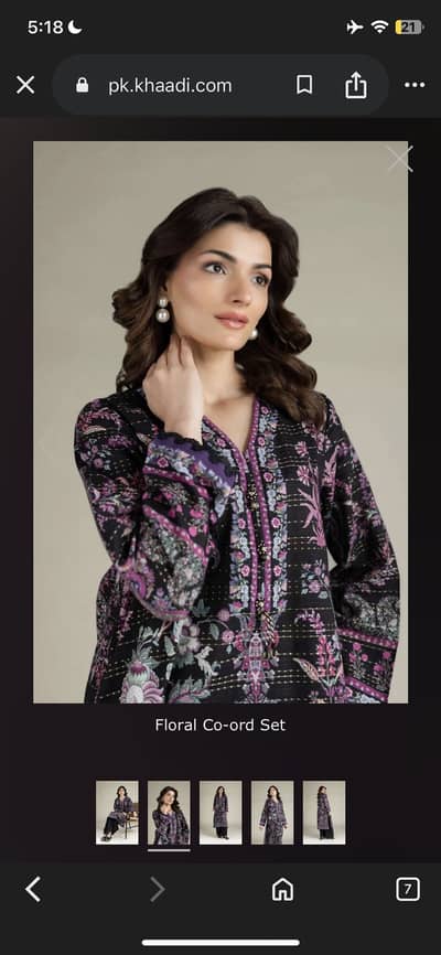 3 piece from latest collection of khaadi