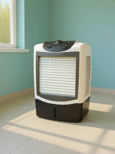 garmiyon ka behtarin hai air cooler kamre ko thanda kar deta hun
