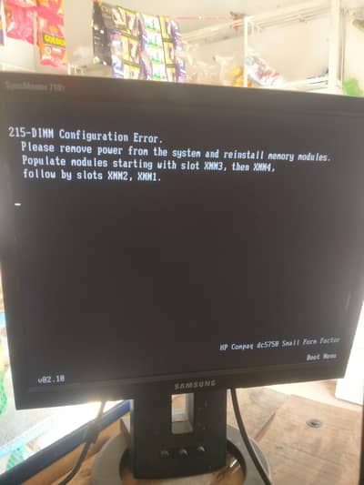 Old Desktop Computer CPU + LCD – For Sale (Repair / Parts)