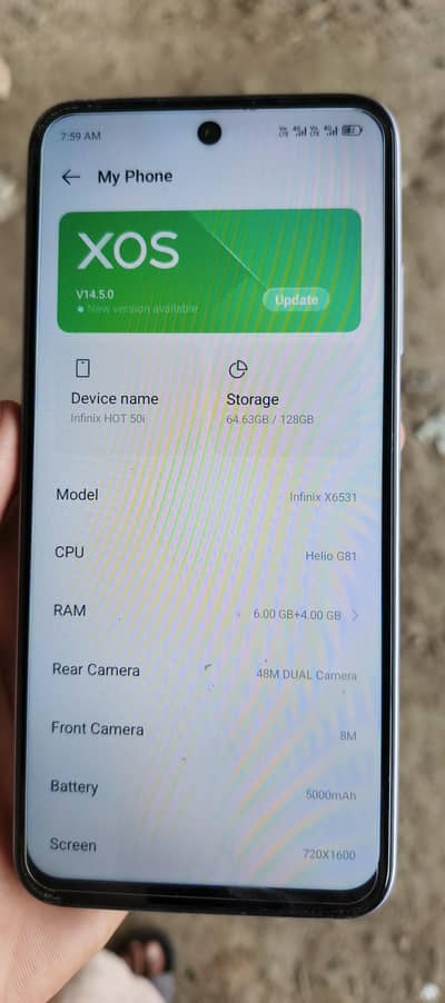 infinix hot 50i