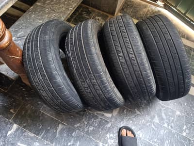4 Tyres in good condition for Honda city,cultus