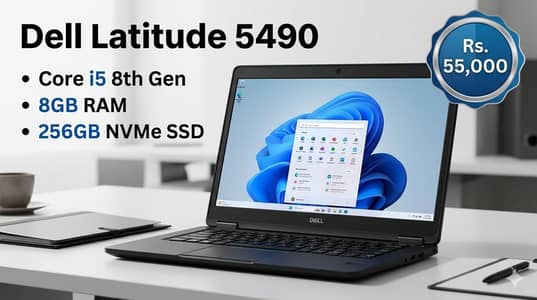 Dell Latitude 5490 core i5 8th Gen