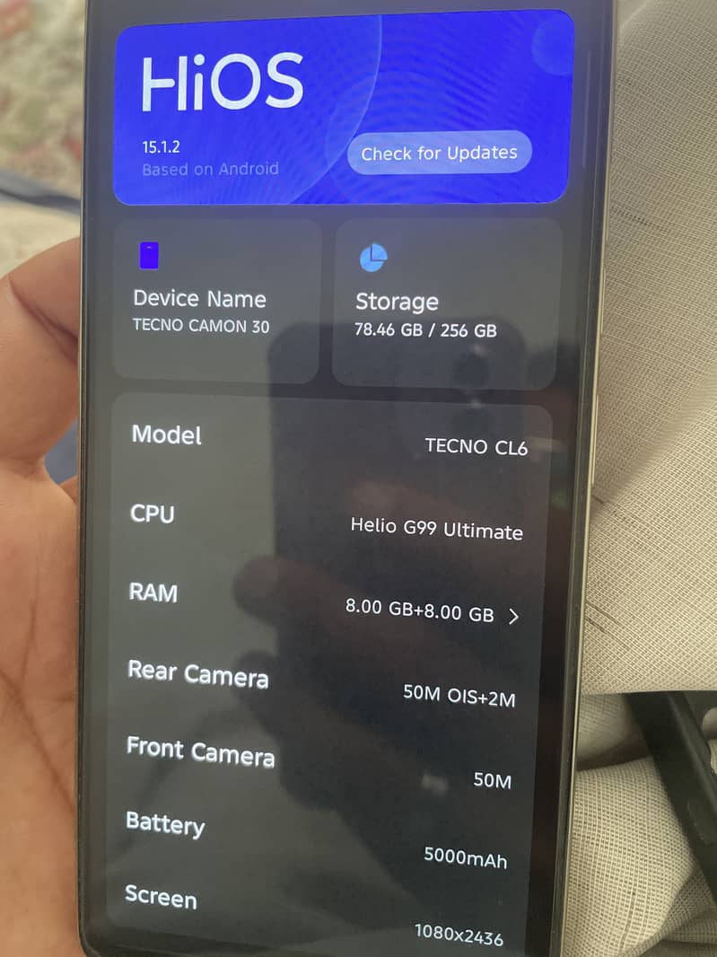 Camon30 6