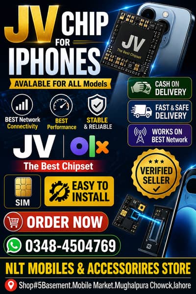 Non PTA iPhone Sale | JV Chip Installed
