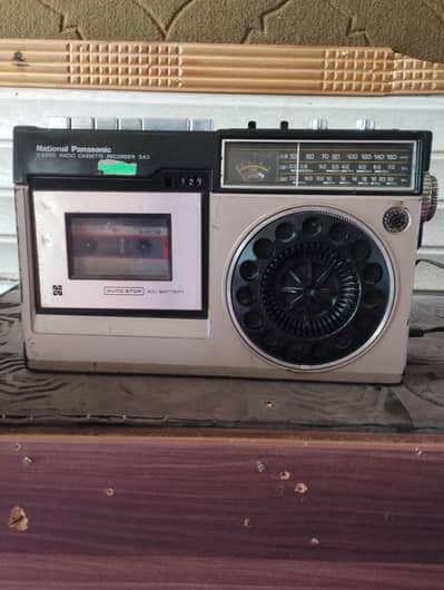 national Panasonic tape recorder modal rq 543ads