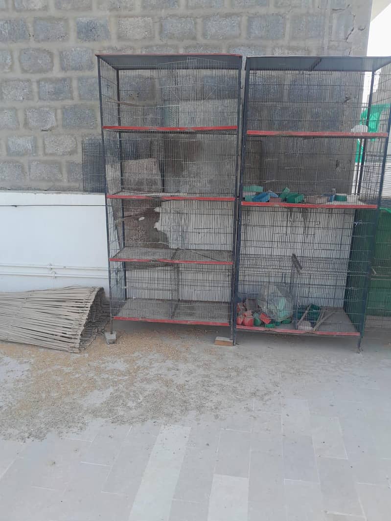 8 portion 2 cages 3