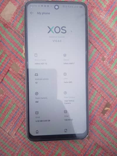 Infinix hot 12 official PTa approved