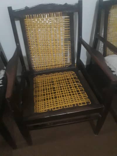 set of four chairs