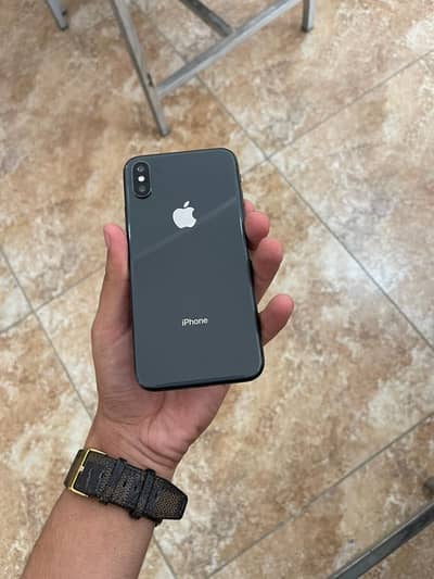 Black colour iPhone x pta approved 256 gb