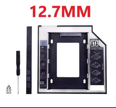 HDD caddy 12.7mm /Replace yoir DVD from HDD vaddy / 2nd Hard Drive