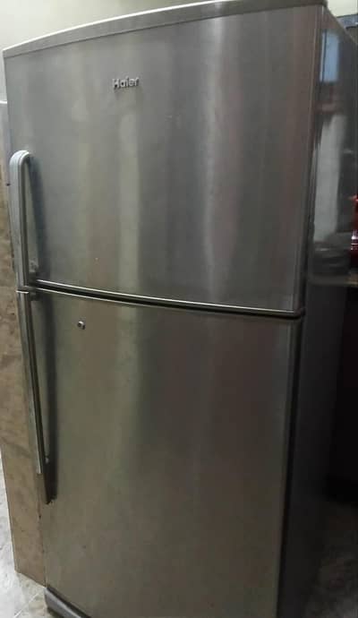 Haier Refrigerator Full Size – Silver Color