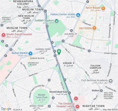 2 Kanal Commercial Paid Plot For Sale On Link MM Alam Road