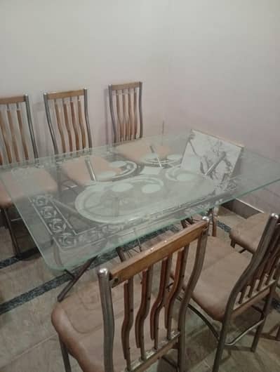 dining table with 6 chairs