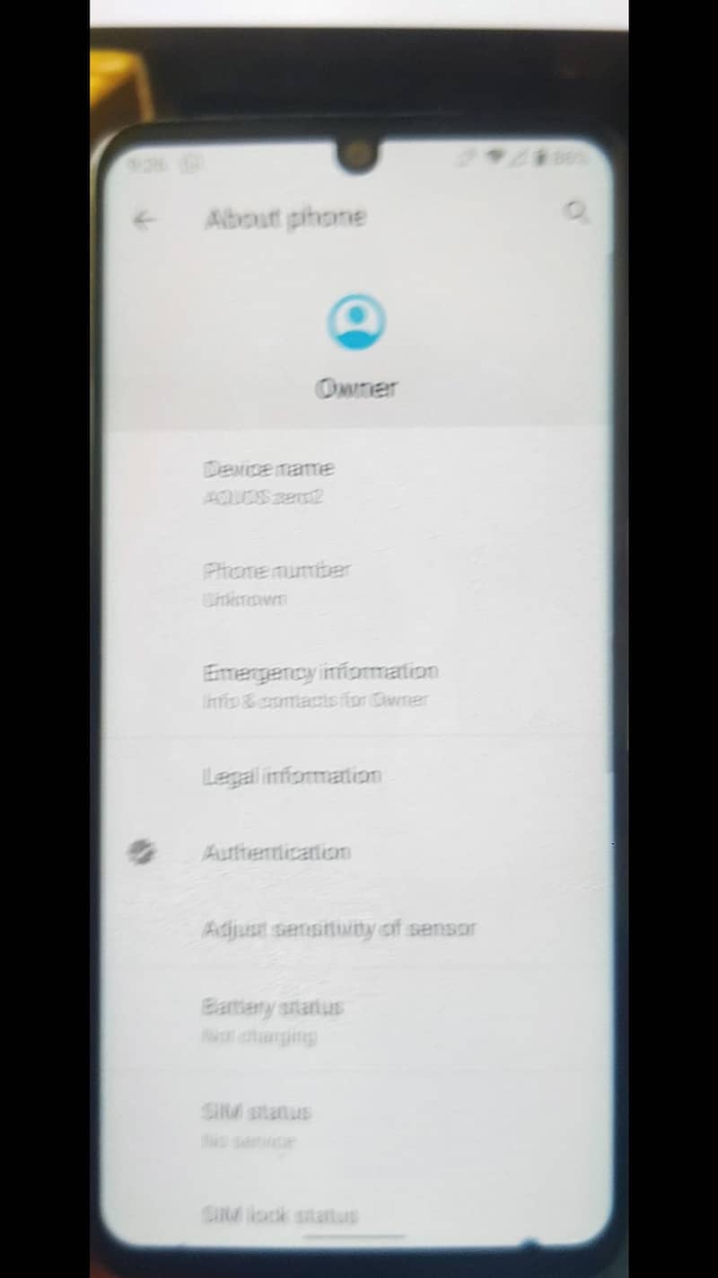Sharp Aquos Zero 2 5