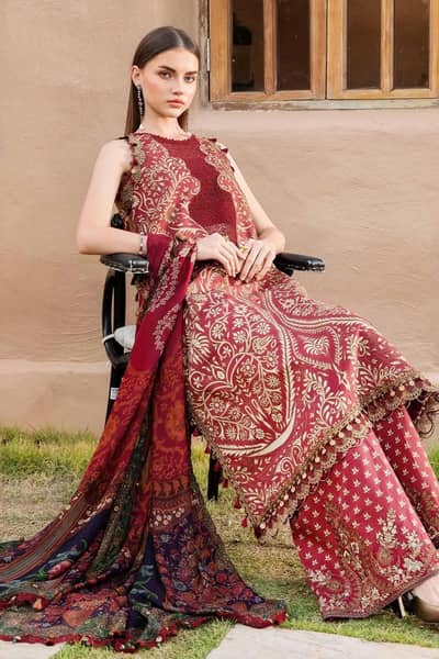 Maria B Luxury Lawn 3-Piece