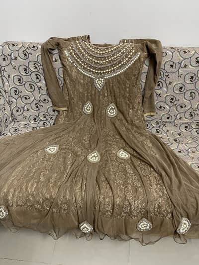Brown maxi