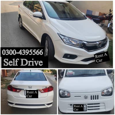 Self Drive Rent a car/ Car Rental/ Yaris. City, Alto, Delivery  Lahore