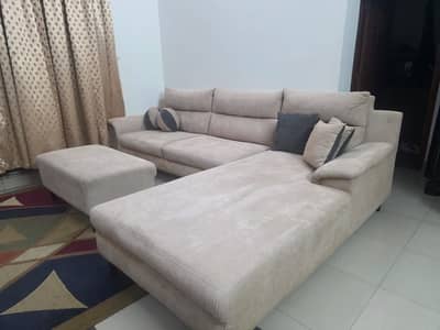 Beautiful and comfortable L-Shape Sofa available for sale.