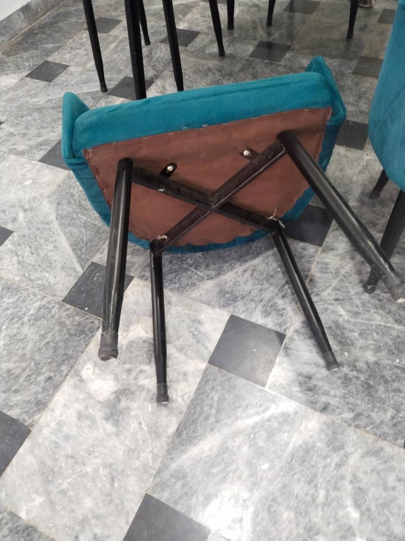 6 chairs dining table set 4