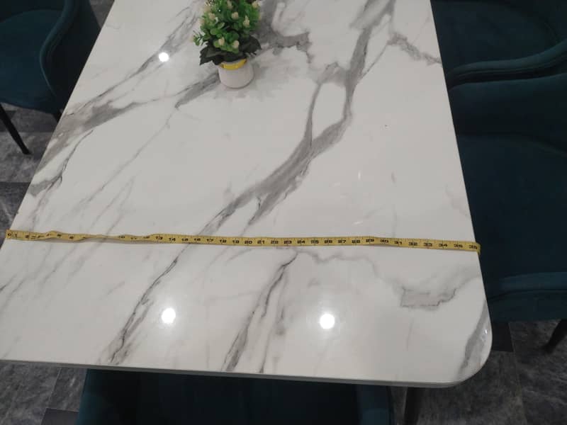 6 chairs dining table set 8