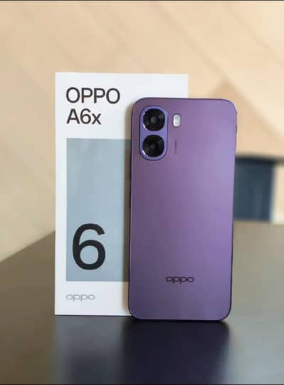 oppo A6x 64Gb 10/10 condition with box Sirf 1month use hua
