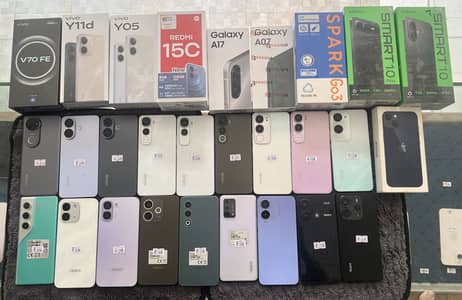 ALL APPLE SAMSUNG PIXEL VIVO OPPO INFINIX REDME AVAILABLE.