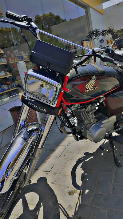 Honda CG 125 2023 (WITH ALLOY RIMS)