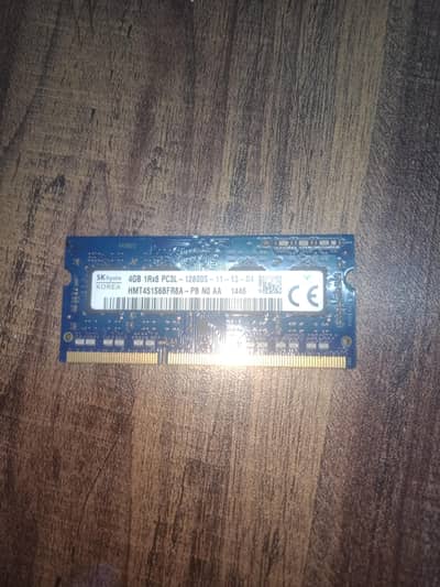 4gb DDR3L ram for laptop