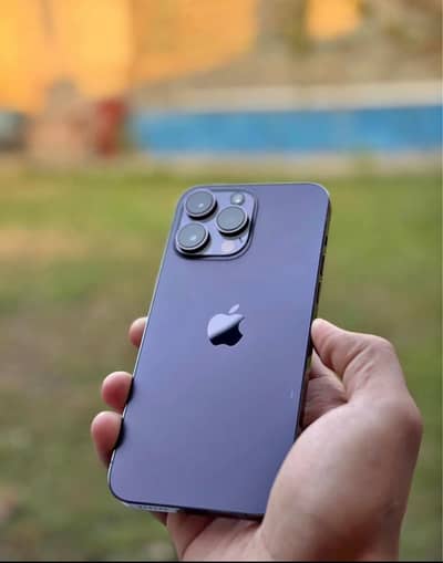 Iphone 14 pro pta approvd dep purple brand new device just 2month used