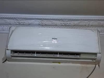 Haier 1 ton Dc inverter heat and cool totally genuine