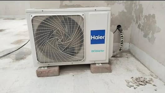 Haier 1 ton inverter ac heat and cool totally genuine