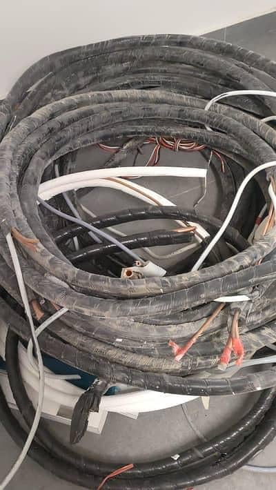 10 ft Pure Copper Ac Pipes