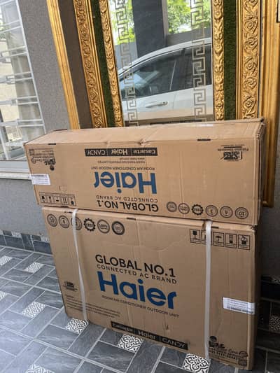 Haier 1 ton inverter box pack