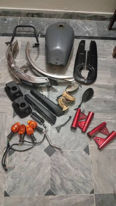 Urgent Sale Bike Spare Parts