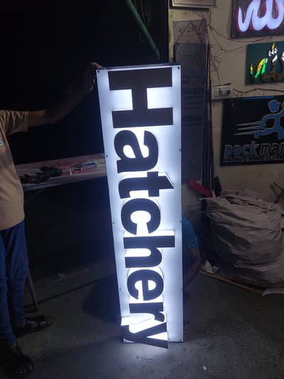 3d sign, acrylic sign, neon sign, backlight sign, led sign, 3d signage