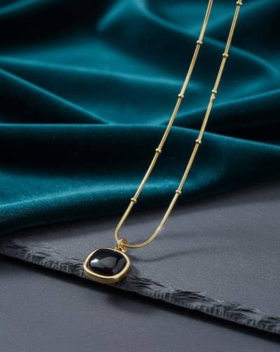 Stainless Steel Stone Jewelry – Waterproof & Tarnish Free