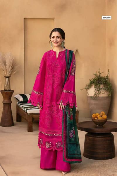 LUXURY LAWN 3PC PREMIUM QUALITY DRESS