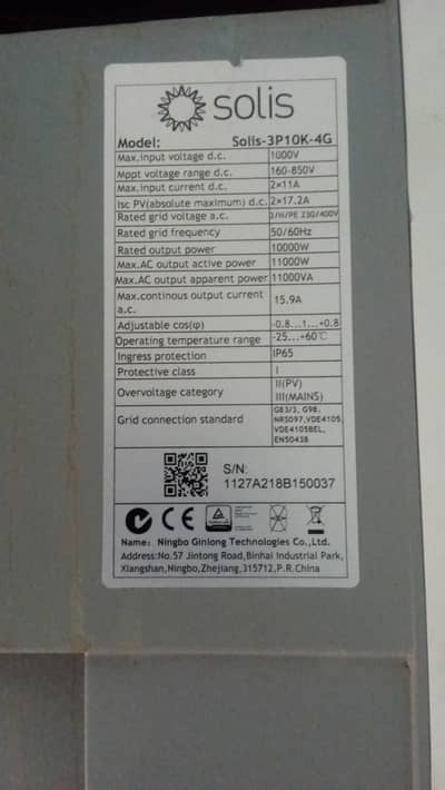 Solis solar inverter 10kw