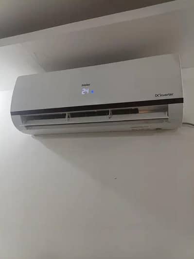 Haier 1.5 ton inverter ac heat and cool totally genuine