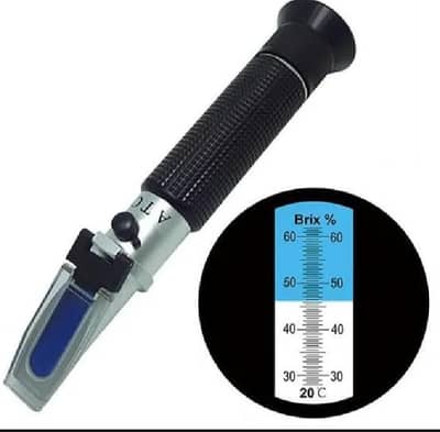 portable refractometer for sugar protein measurement