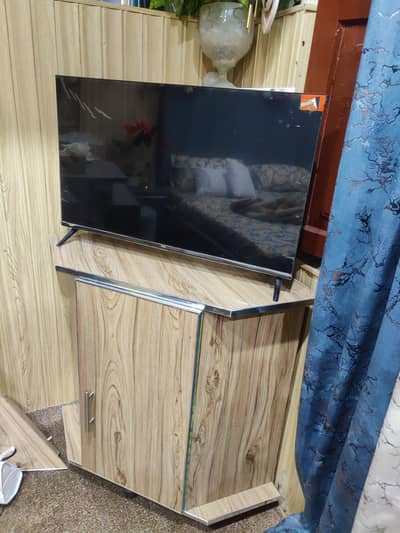 corner tv console